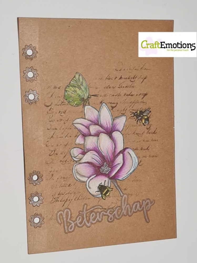 Bild 1 von CraftEmotions Stempel - clearstamps A5 - Blüte - Magnolie GB Dimensional