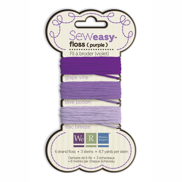 Bild 1 von SEWeasy Bändermischung Floss (Purple)