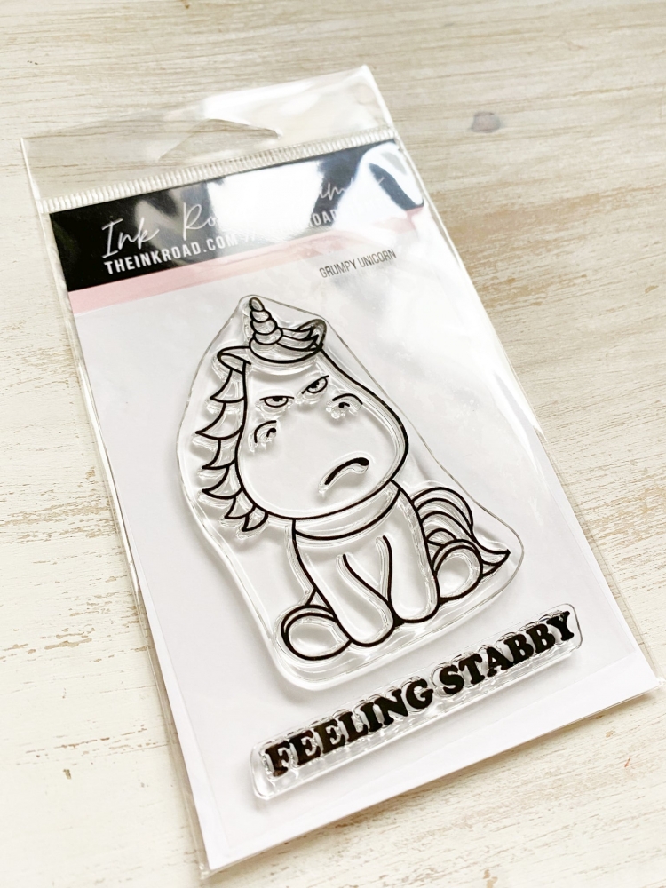 Bild 1 von The Ink Road Clear Stamps - Grumpy Unicorn