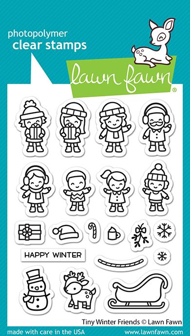 Bild 1 von Lawn Fawn Clear Stamps  - Clearstamp Winy Winter Friends