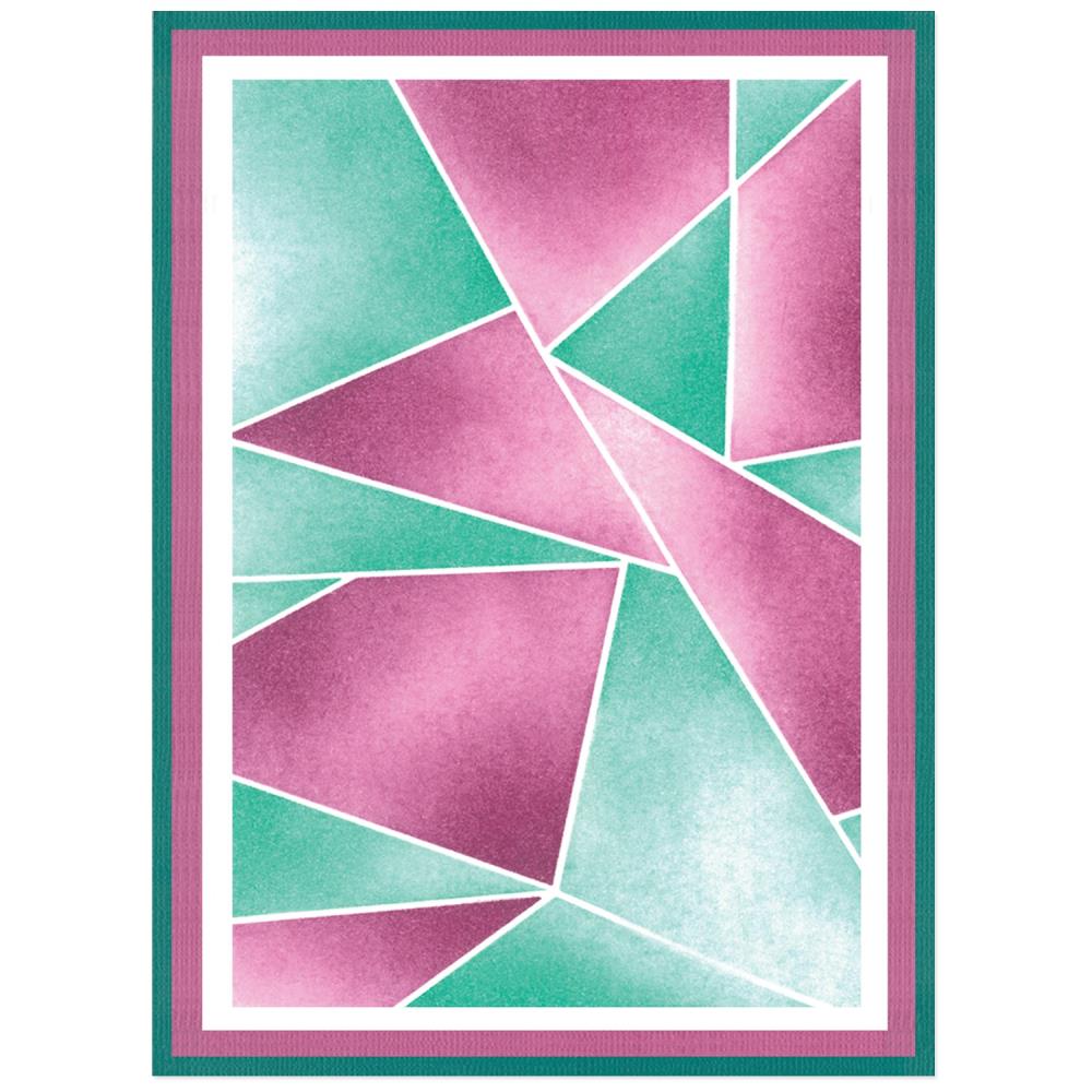 Bild 1 von Sizzix - A6 Stencil By Stacey Park - Down The Line #2