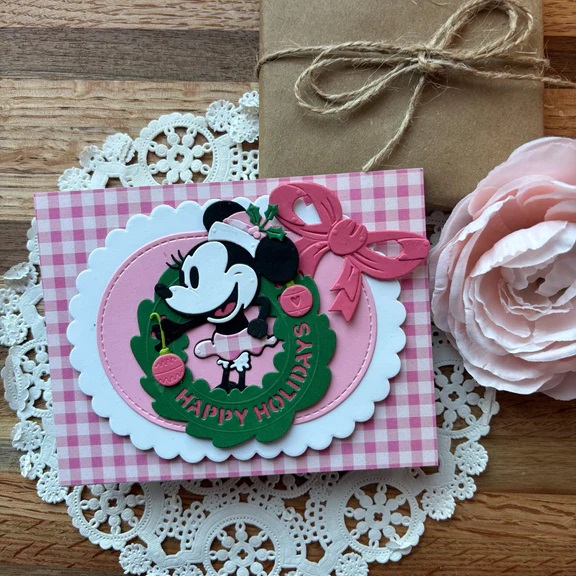 Bild 1 von Spellbinders Classic Mouse Christmas Embellishments Etched Dies - Stanz-Set Classic Mouse Weihnacht