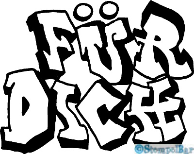 Bild 1 von StempelBar Stempelgummi Graffiti Für Dich