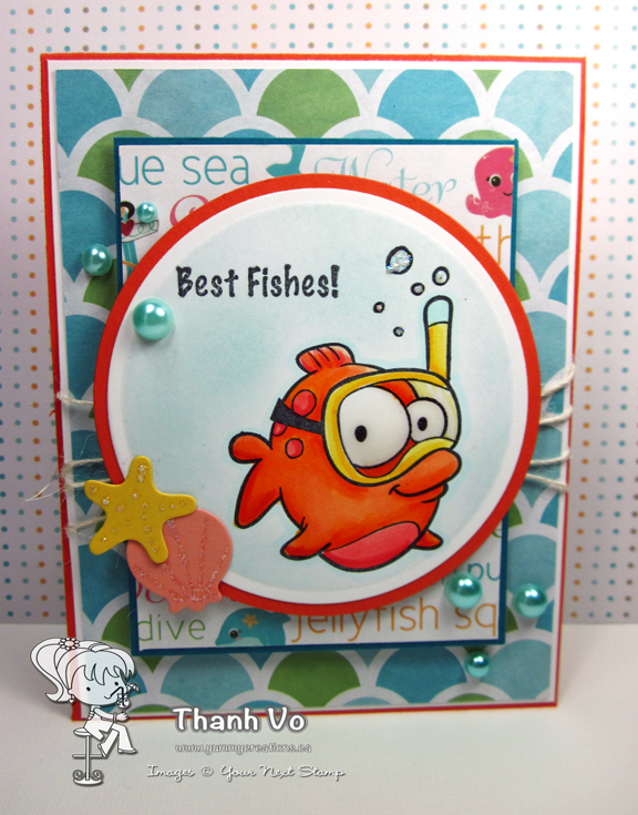 Bild 1 von Your Next Stamp Clear Stamp - Snorkel Fun Fishy Stamp Set