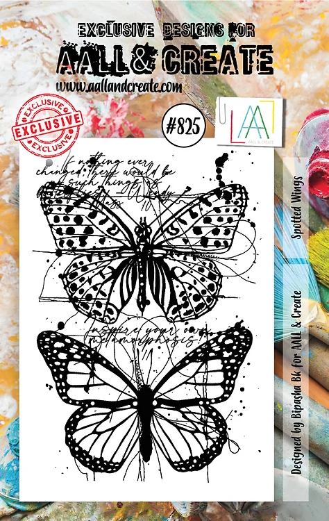 Bild 1 von AALL & Create Clear Stamps - Spotted Wings