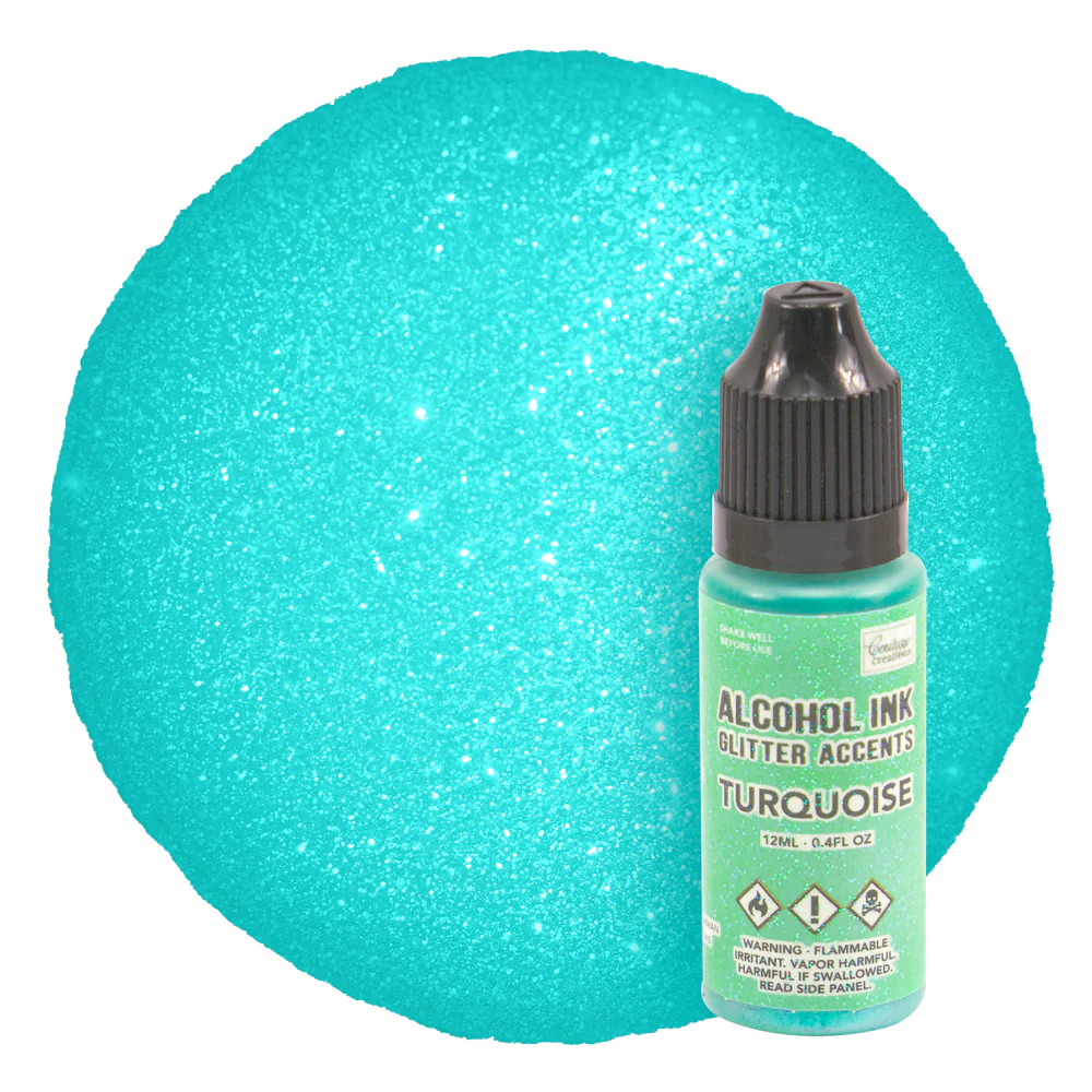 Bild 1 von Couture Creations - Alcohol Inks Glitter Accents  / (Farbe) Turquoise