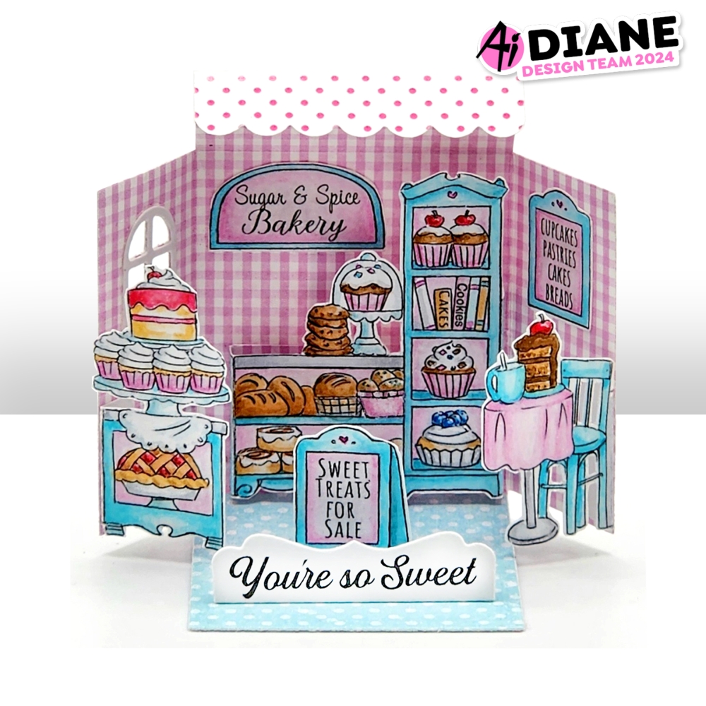 Bild 1 von Art Impressions Clear Stamps with dies Bakery MB - Stempelset inkl. Stanzen
