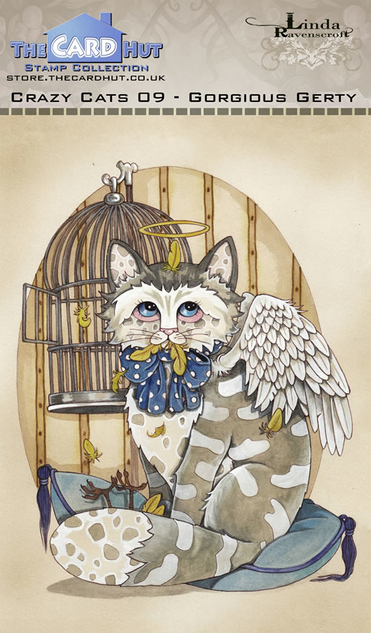 Bild 1 von The Card Hut Clear Stamps - Crazy Cats - Gorgious Gerty