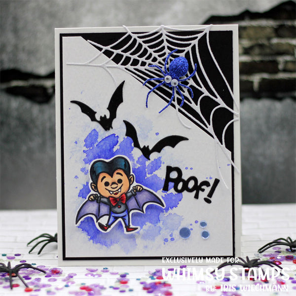 Bild 1 von Whimsy Stamps Die Stanze  -  Poof! Word - Poof! Wort