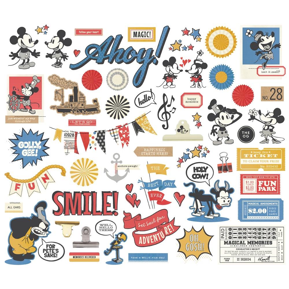 Bild 1 von Simple Stories Bits & Pieces Die-Cuts - Say Cheese Classic Mouse Stanzteile