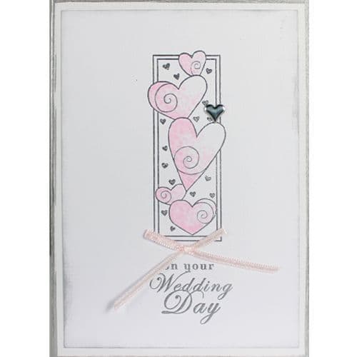 Bild 1 von WOODWARE Clear Stamps  Clear Magic Singles Wedding Hearts  - Hochzeit Herzen