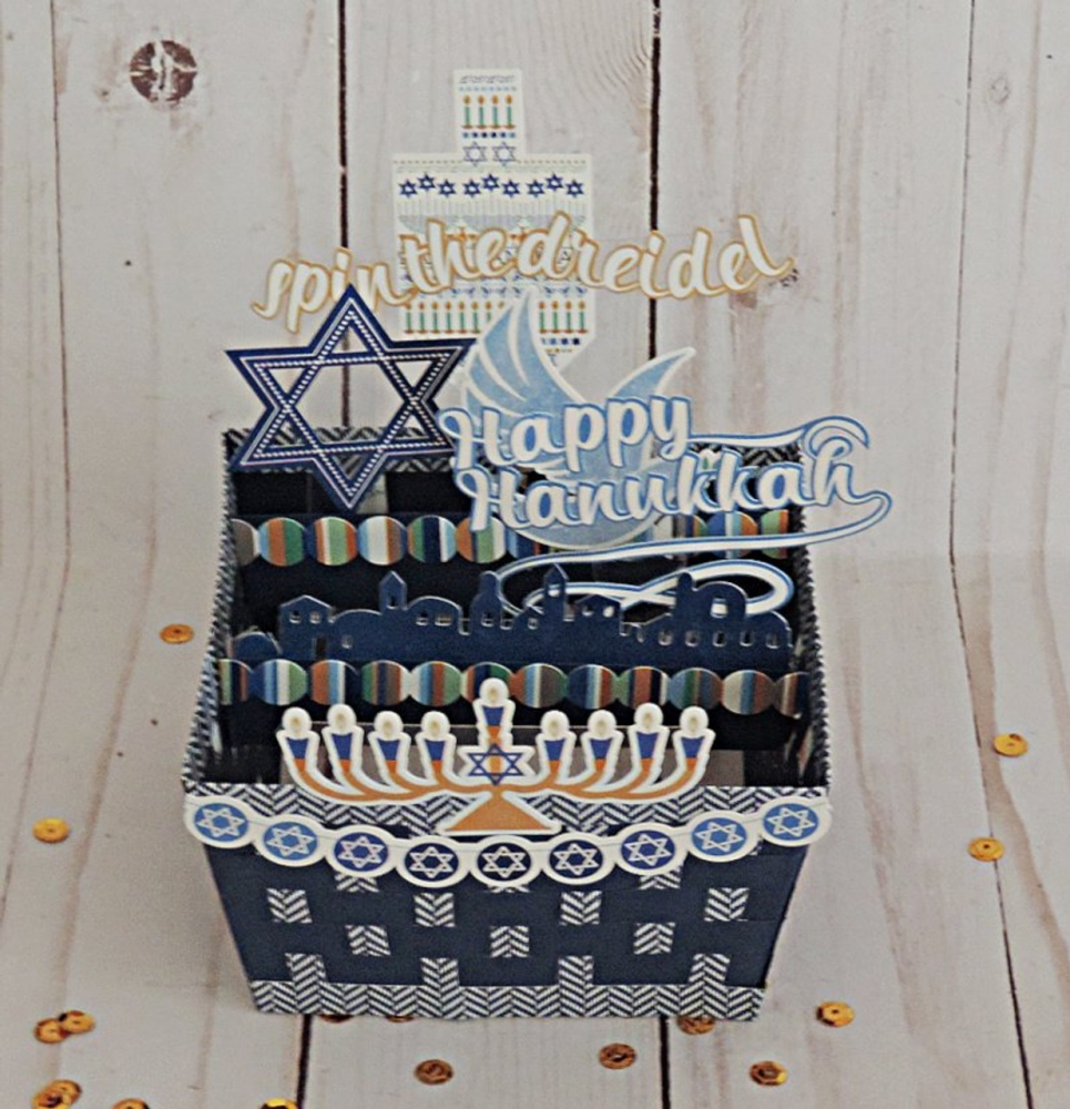 Bild 1 von Karen Burniston Dies Wide Woven Basket Card - Stanzen Körbchen-Karte