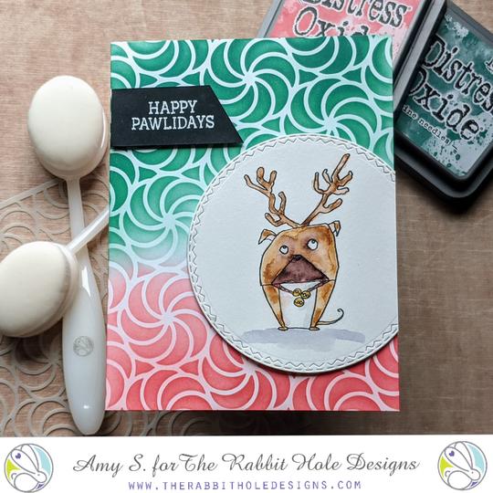 Bild 1 von The Rabbit Hole Designs Clear Stamps - Pawlidays - Weihnachten Hunde