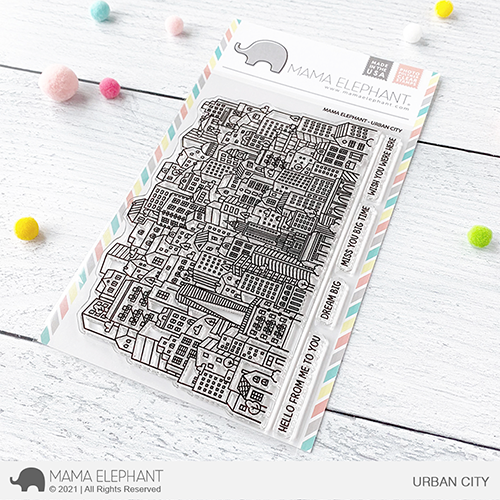Bild 1 von Mama Elephant - Clear Stamps URBAN CITY - Stadt