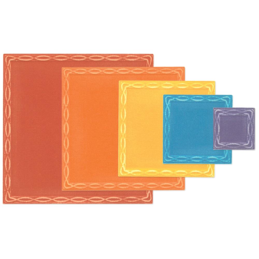 Bild 1 von Sizzix Thinlits Die Set - Stanzschablone - Fanciful, Yvette Interlaced Squares