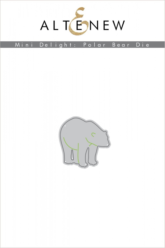 Bild 1 von Altenew Mini Delight: Polar Bear Stamp & Die Set - Bär Stempel und Stanze