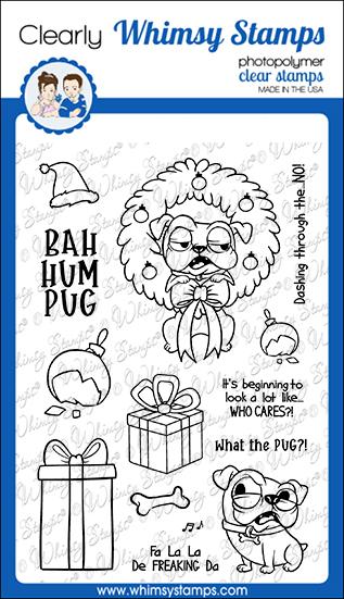 Bild 1 von Whimsy Stamps Clear Stamps - Bah HumPUG