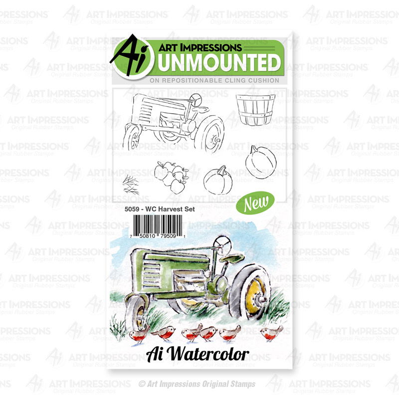 Bild 1 von Art Impressions Stempelgummi  Watercolor Harvest Set