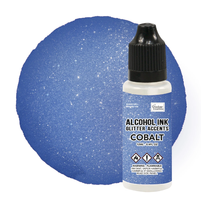 Bild 1 von Couture Creations - Alcohol Inks Glitter Accents  / (Farbe) Cobalt