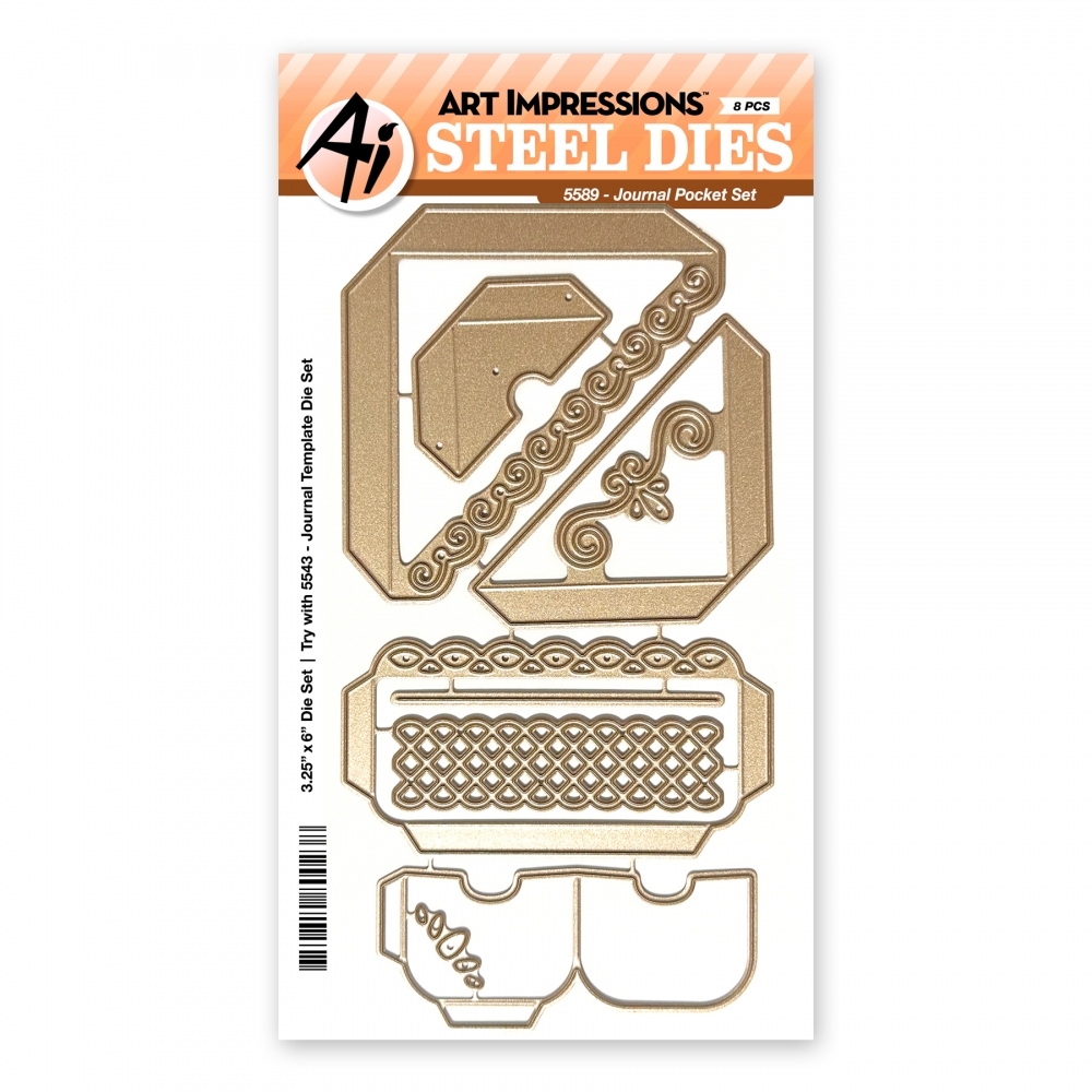 Bild 1 von Art Impressions - Journal Pocket Frames Die Set - Stanzen 