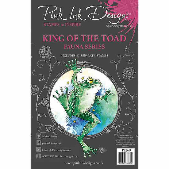 Bild 1 von Pink Ink Designs - Stempel  King Of The Toad - Frosch