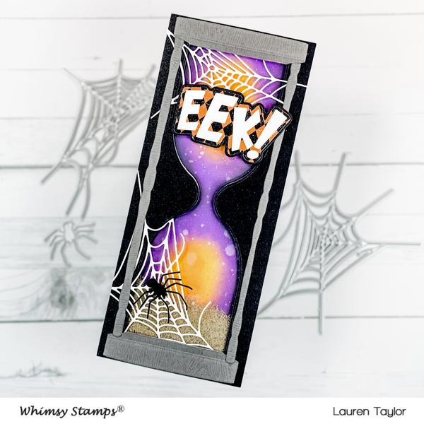 Bild 1 von Whimsy Stamps Die Stanze - EEK! Word and Shadow Die Set