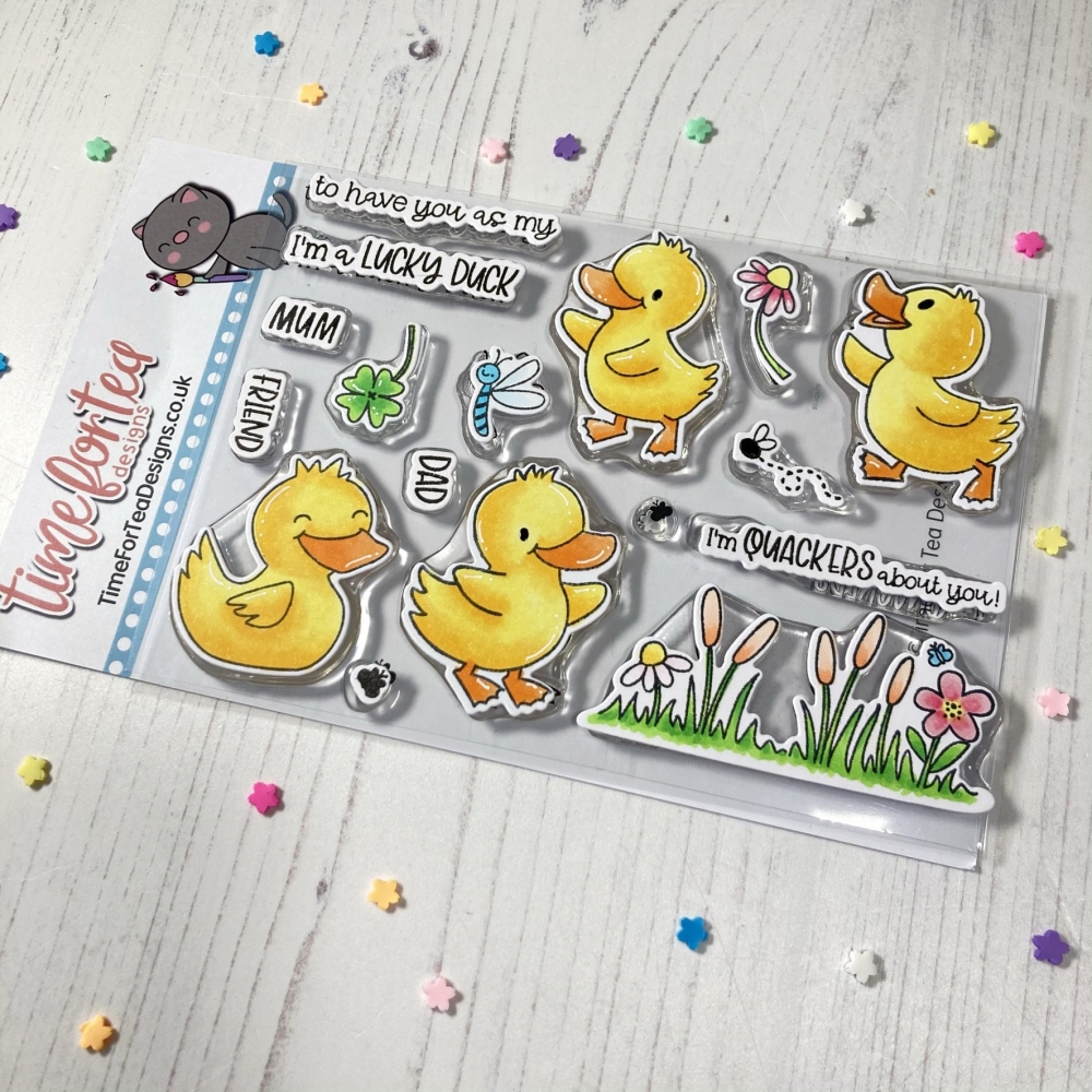 Bild 1 von time for tea designs - Clear Stamp Set - Lucky Ducks