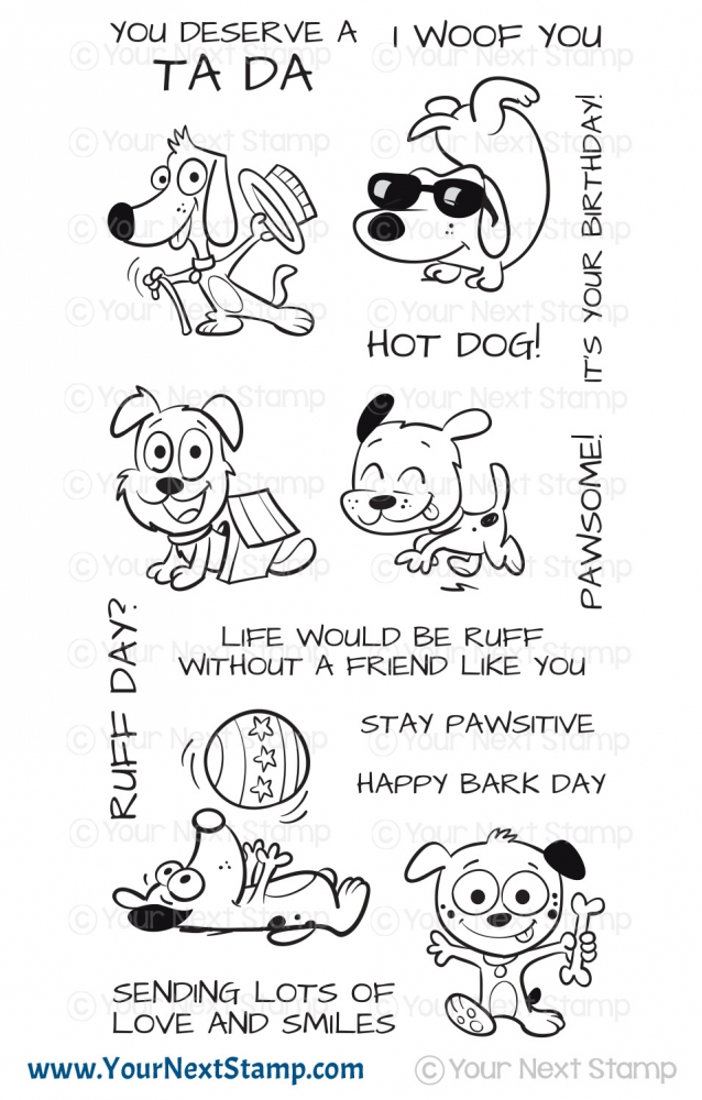 Bild 1 von Your Next Stamp Clear Stamp Paw-some Pups