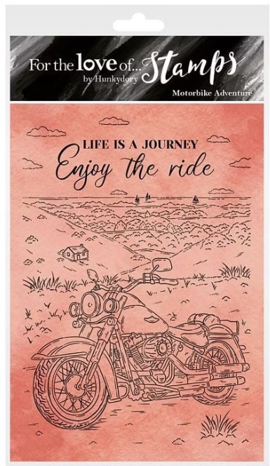 Bild 1 von For the love of...Stamps by Hunkydory - Clear Stamps Motorbike Adventure