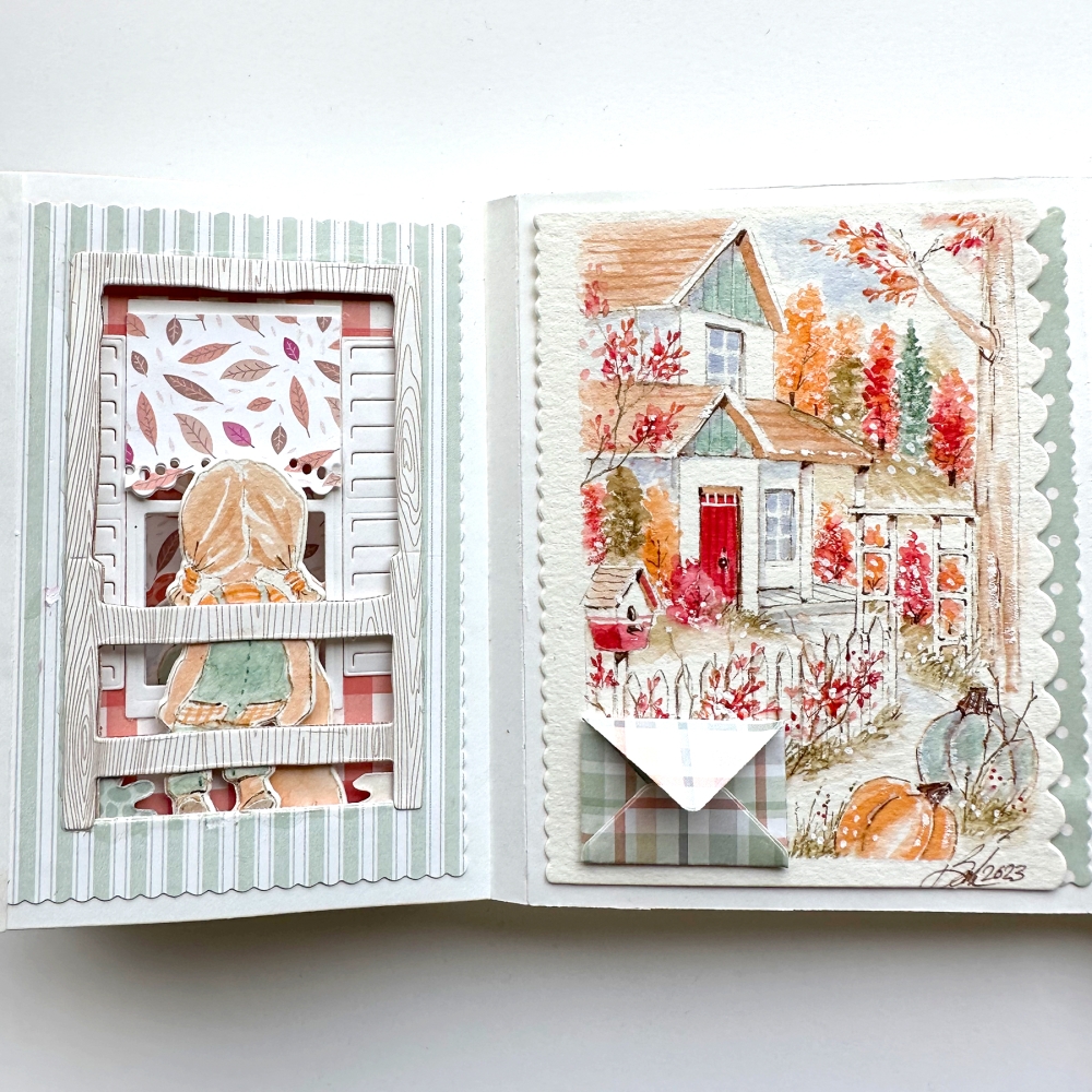 Bild 1 von Art Impressions Clear Stamps with dies FB Sitting Girl  Stempelset inkl. Stanzen