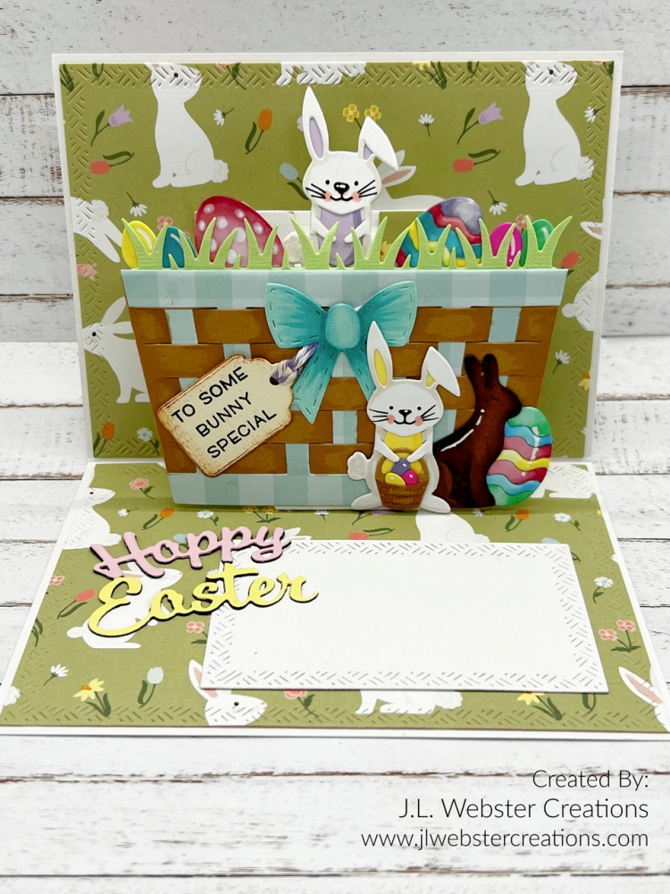 Bild 1 von Karen Burniston Dies Wide Woven Basket Card - Stanzen Körbchen-Karte