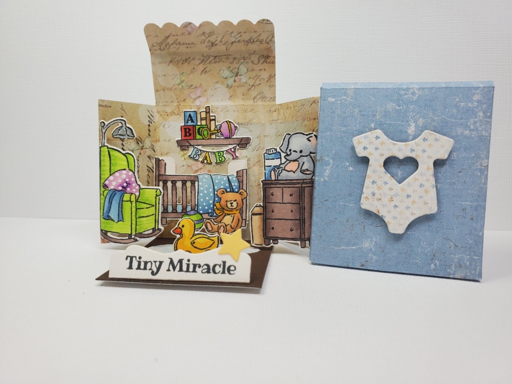 Bild 1 von Art Impressions Clear Stamps with dies MB Nursery- Stempelset inkl. Stanzen