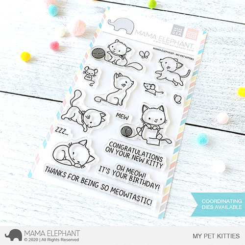 Bild 1 von Mama Elephant - Clear Stamps MY PET KITTIES - Katzen
