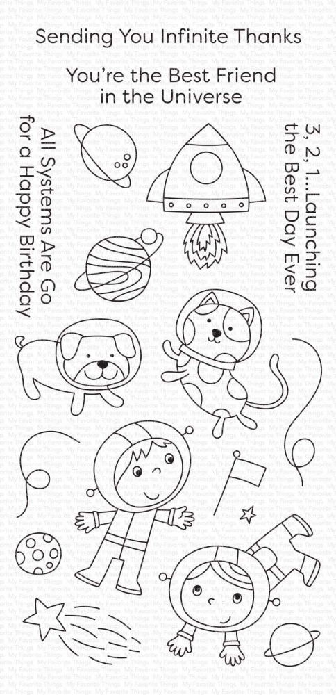 Bild 1 von My Favorite Things - Clear Stamps Best Friends in the Universe