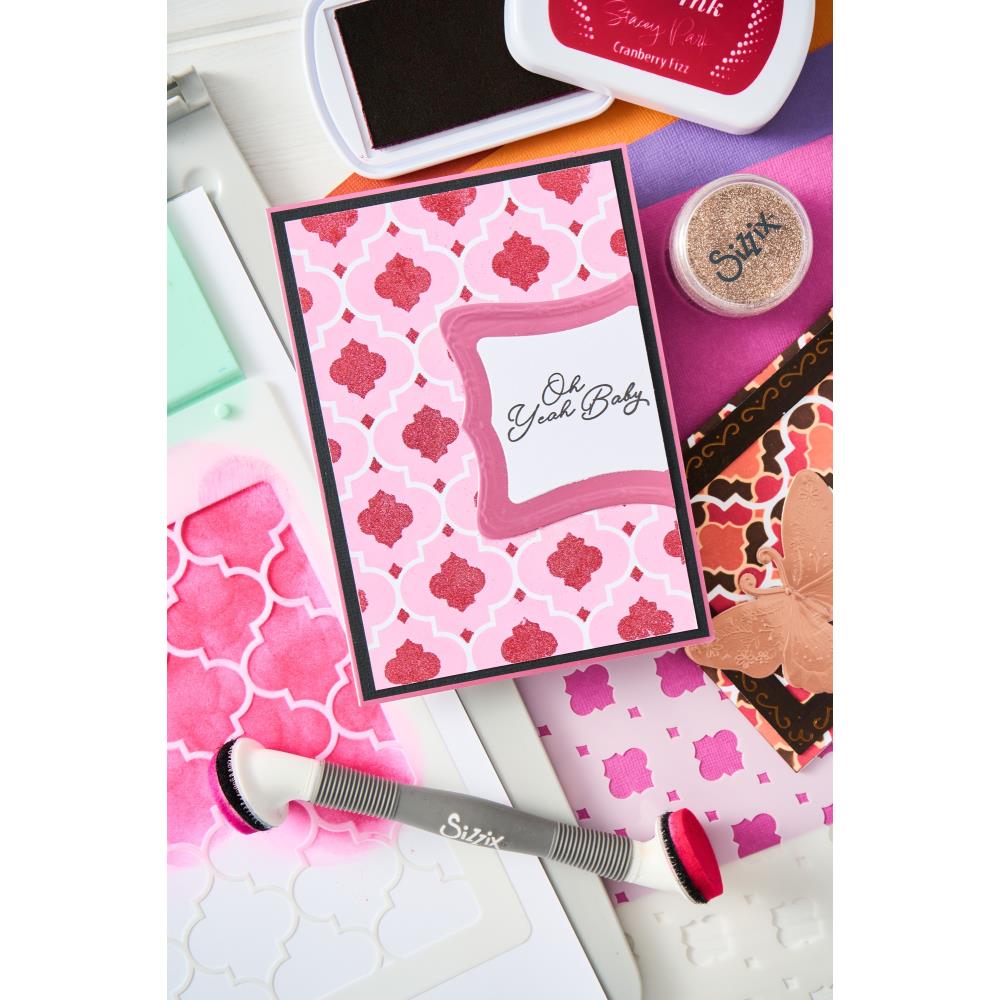 Bild 1 von Sizzix - A6 Stencil By Stacey Park - extures From Afar #2