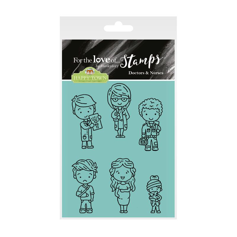 Bild 1 von For the love of...Stamps by Hunkydory - Happy Town - Doctors & Nurses - Arztpraxis