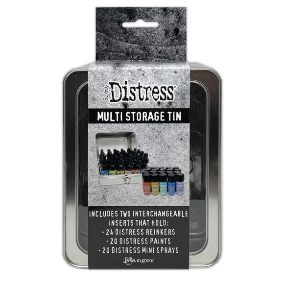 Bild 1 von Tim Holtz Distress Multi Storage Tin - Empty Aufbewahrungsdose Metall
