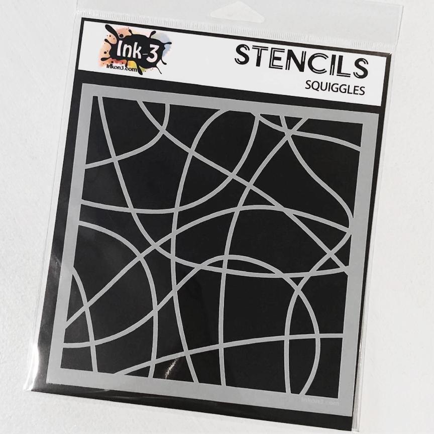 Bild 1 von  INKON3 Stencils - Squiggles 
