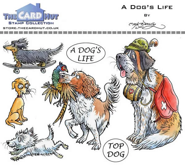 Bild 1 von The Card Hut Clear Stamps - A Dog's Life - Stamp Set