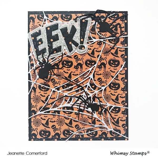 Bild 1 von Whimsy Stamps Die Stanze - EEK! Word and Shadow Die Set