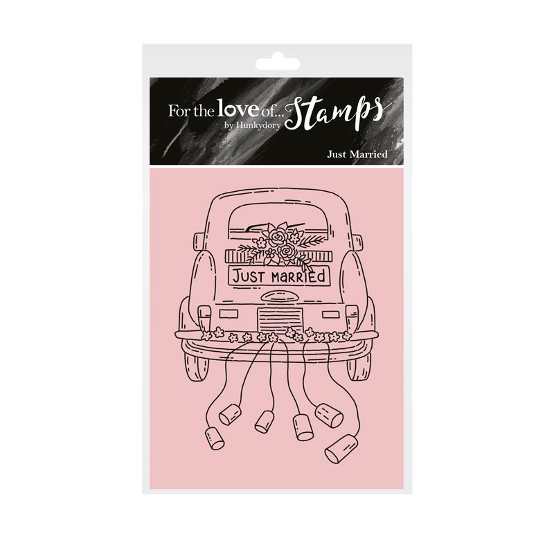 Bild 1 von For the love of...Stamps by Hunkydory - Clear Stamps Just Married - Hochzeit