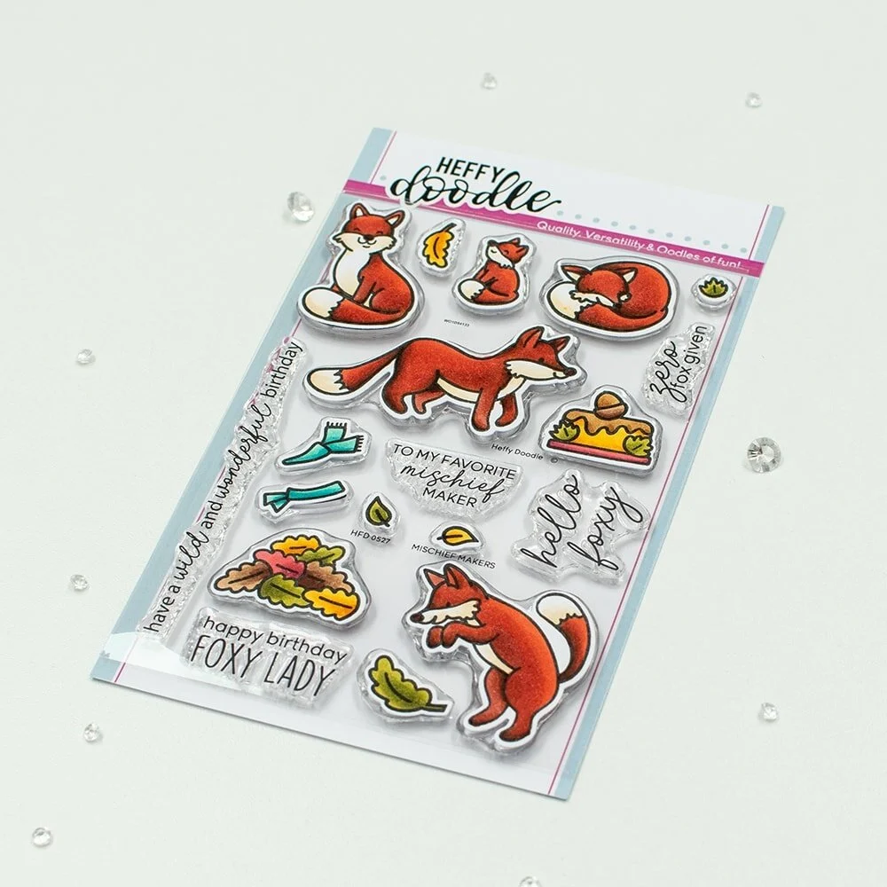 Bild 1 von Heffy Doodle Clear Stamps Set -  Mischief Makers - Stempel Fuchs