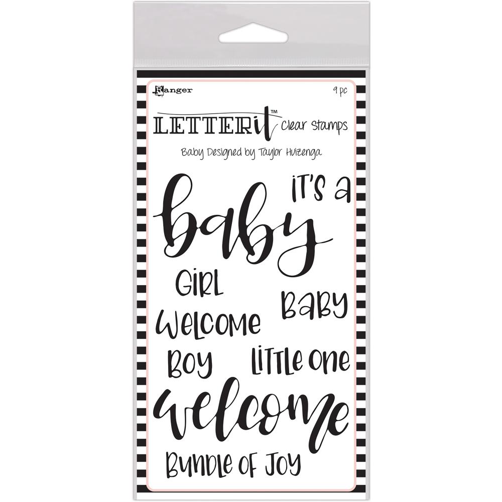 Bild 1 von Letter It™ Clear Stamp Set 4"x6" Baby - Clearstamps Geburt