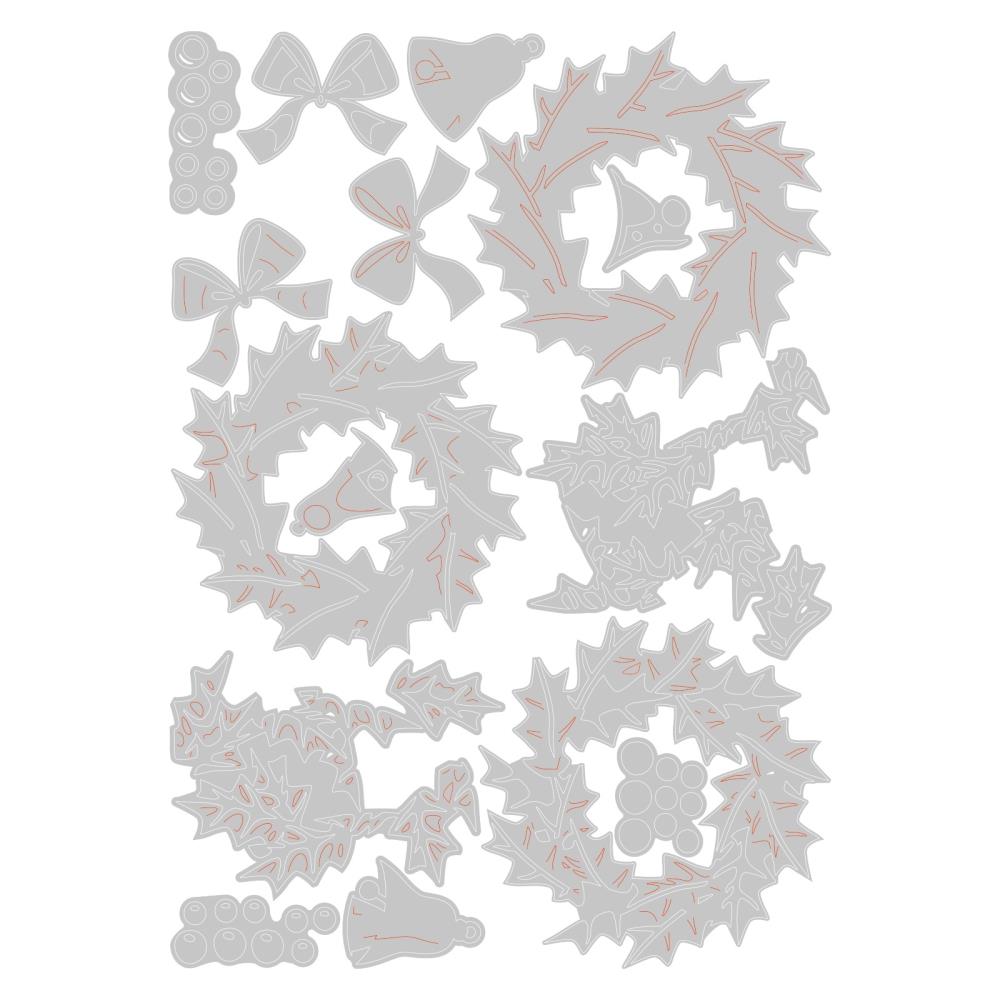 Bild 1 von Sizzix Thinlits Die by Tim Holtz - Stanzschablone - Yuletide Colorize