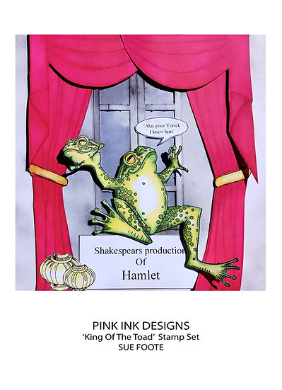 Bild 1 von Pink Ink Designs - Stempel  King Of The Toad - Frosch