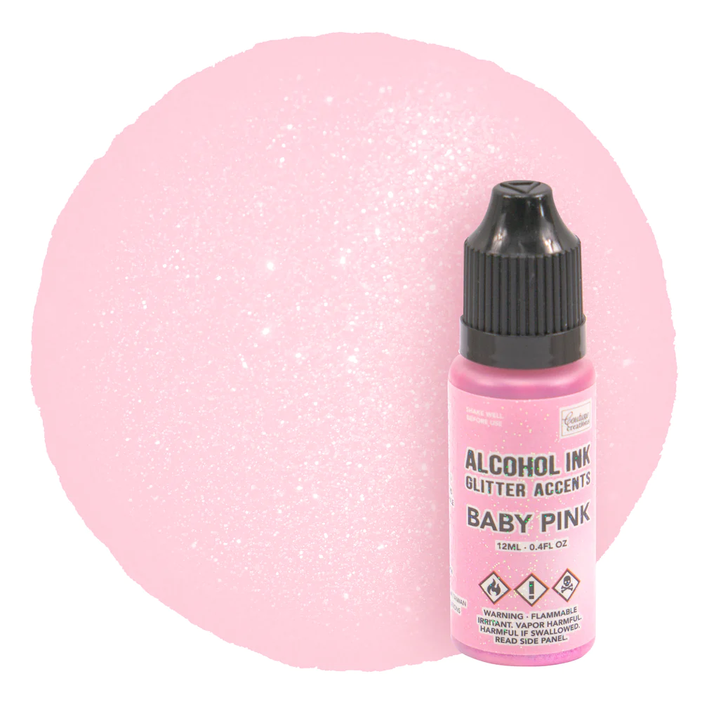 Bild 1 von Couture Creations - Alcohol Inks Glitter Accents  / (Farbe) Baby Pink