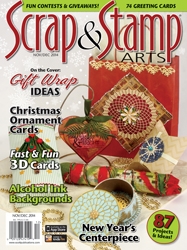 Bild 1 von Zeitschrift (USA) Scrap & Stamp Arts November/Dezember 2014