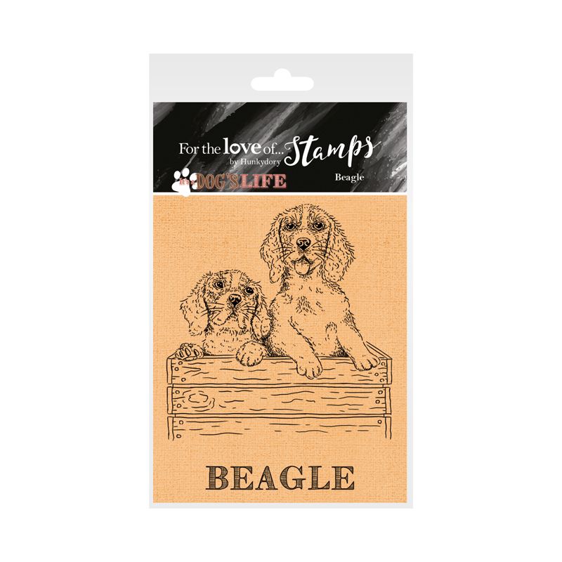 Bild 1 von For the love of...Stamps by Hunkydory - It's a Dog's Life Clear Stamp - Beagle