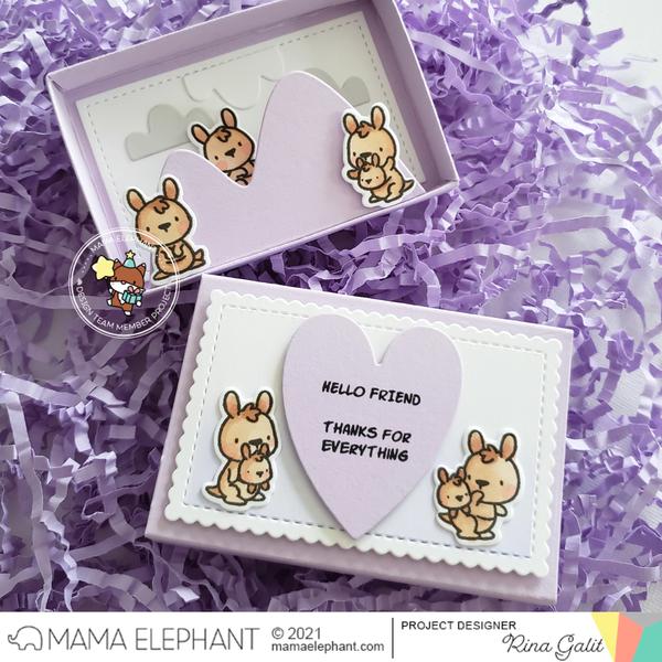 Bild 1 von Mama Elephant - LITTLE KANGAROO AGENDA - CREATIVE CUTS - Stanzen Känguru