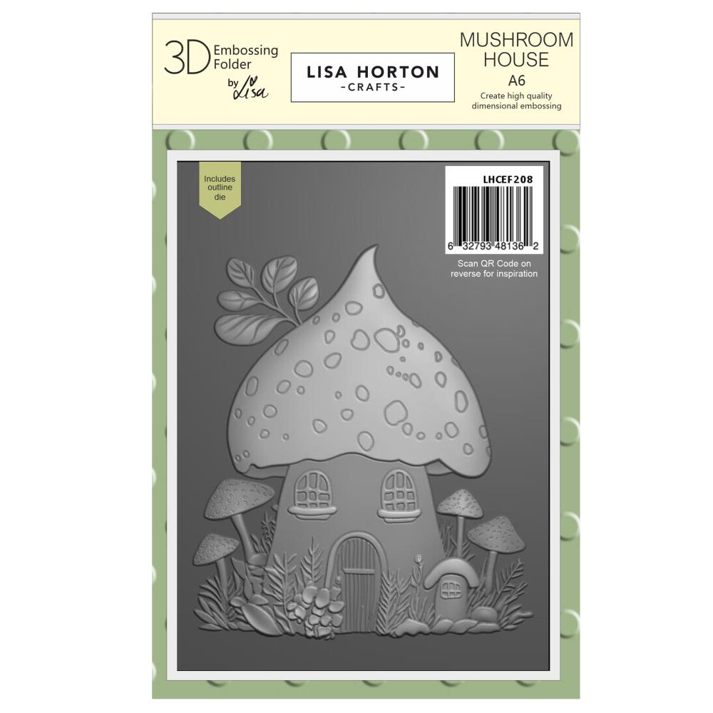 Bild 1 von LISA HORTON - 3D Prägefolder und Stanze - Mushroom House